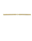 14K Bicolor Goud Geel/Wit Collier Gourmette Diamant 0.31Ct H Si 7 Mm 43 Cm - 4209041 - PansiteNederland.nl