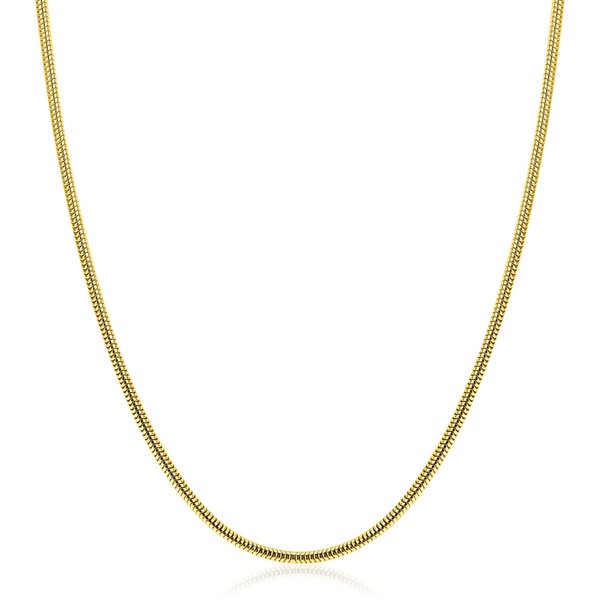 ZINZI Verguld Zilveren Ketting ZIC2849G