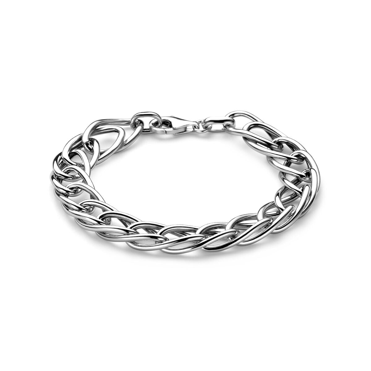 Fantasy Collection Armband 10 mm 19 cm zilver