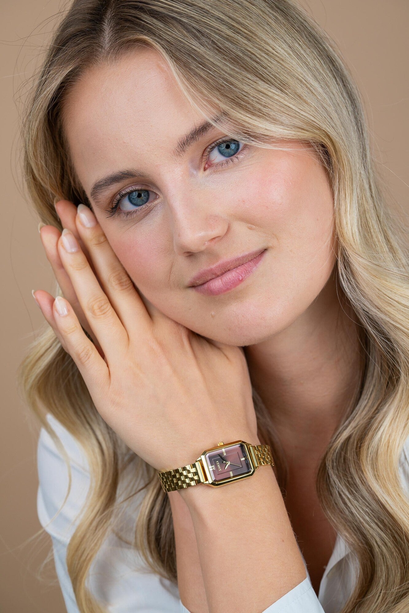 ZINZI Horloge 30mm bruin - ZIW2536