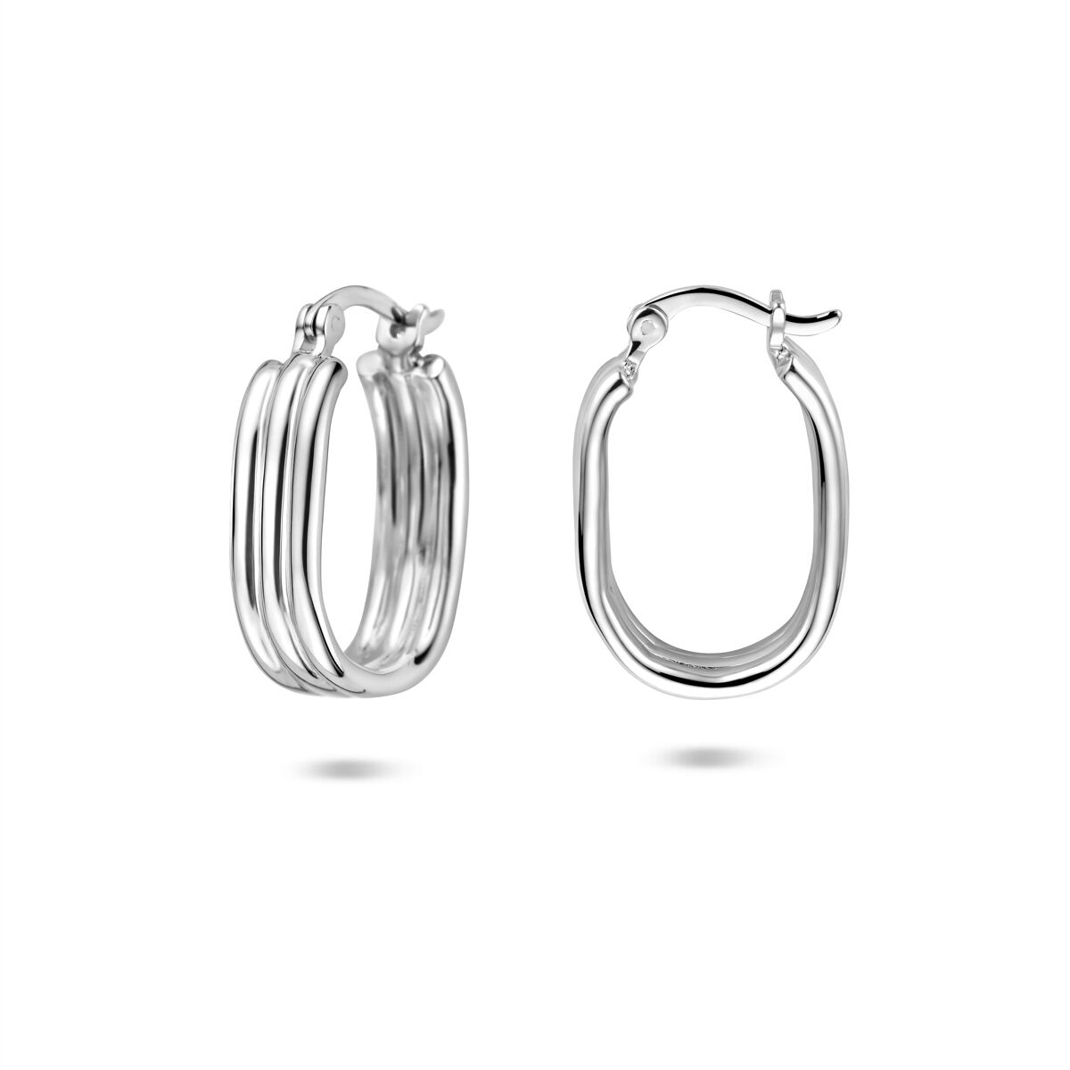 Fantasy Collection Oorbellen 17 mm zilver