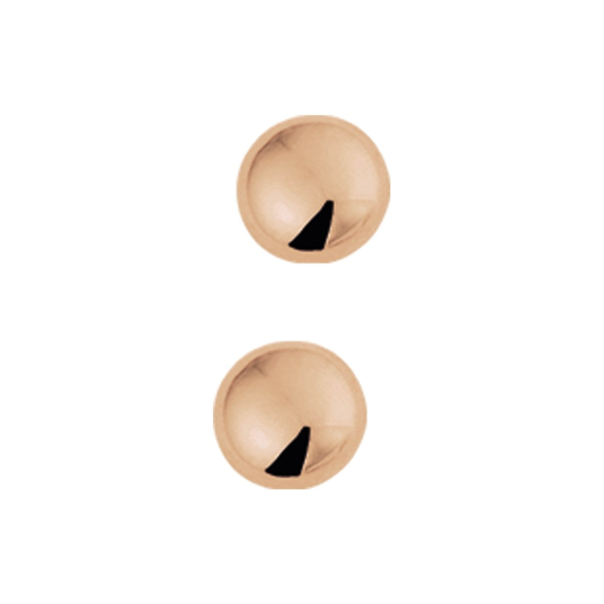 Fantasy Collection Oorbellen half-bol 14K roségoud - PSN4400156