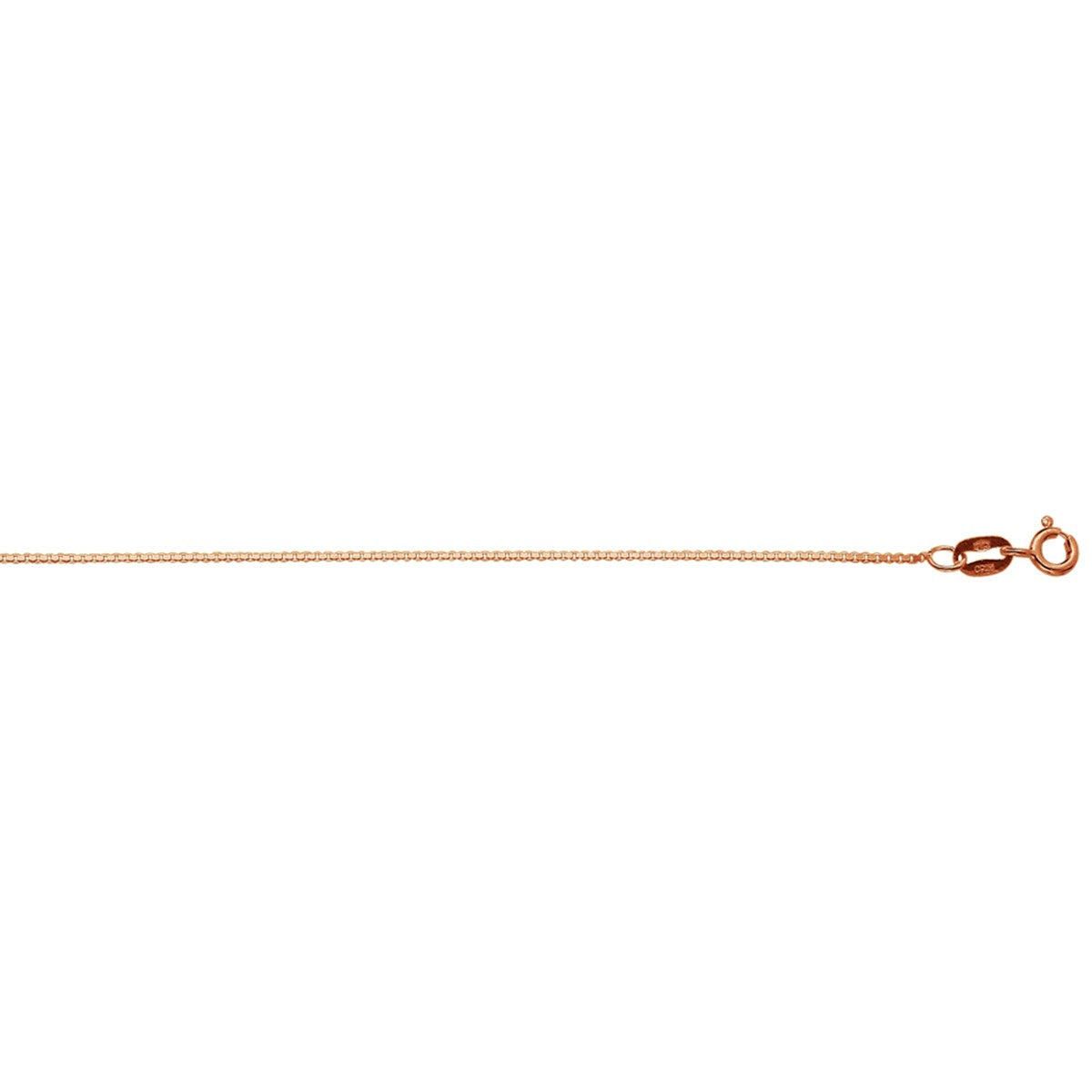 Fantasy Collection Collier venetiaans 0,8 mm 14K roségoud