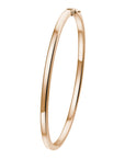 14K Roségoud Bangle Scharnier Vlakke Buis 3 X 61 Mm 4400849 - PansiteNederland.nl