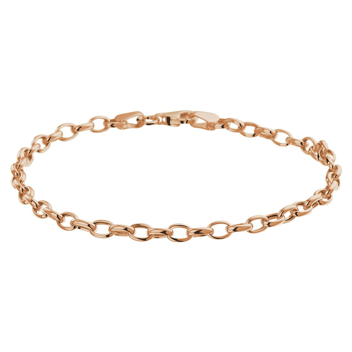 Fantasy Collection Armband anker 3,5 mm 19 cm 14K roségoud