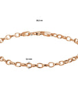14K Roségoud Armband Anker 3,5 Mm 19 Cm 4401153 - PansiteNederland.nl