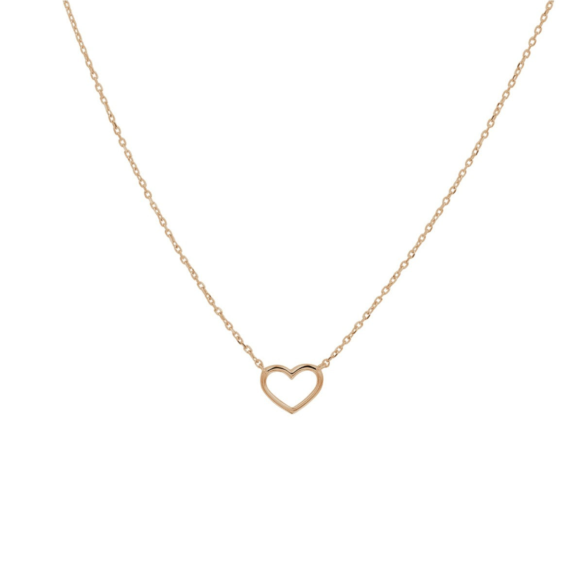 Fantasy Collection Collier hart 40 - 42 - 44 cm 14K roségoud - PSN4401254