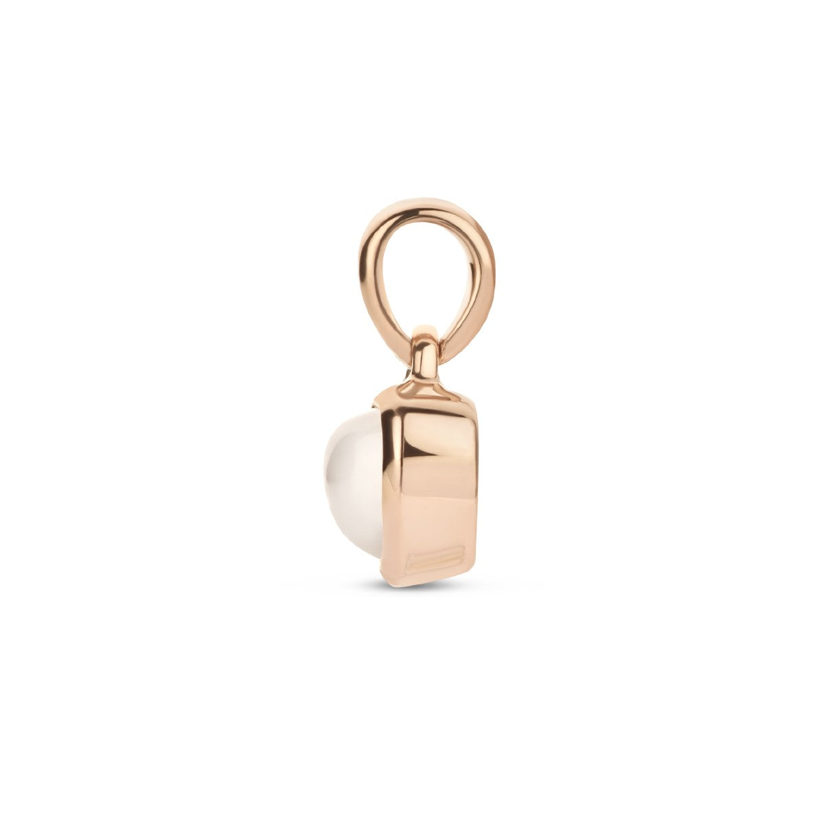 Fantasy Collection Hanger hart maansteen 14K roségoud