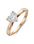 14K rosegoud Ring Lab Grown Diamant 1.00Ct H Si 4401590 - PansiteNederland.nl