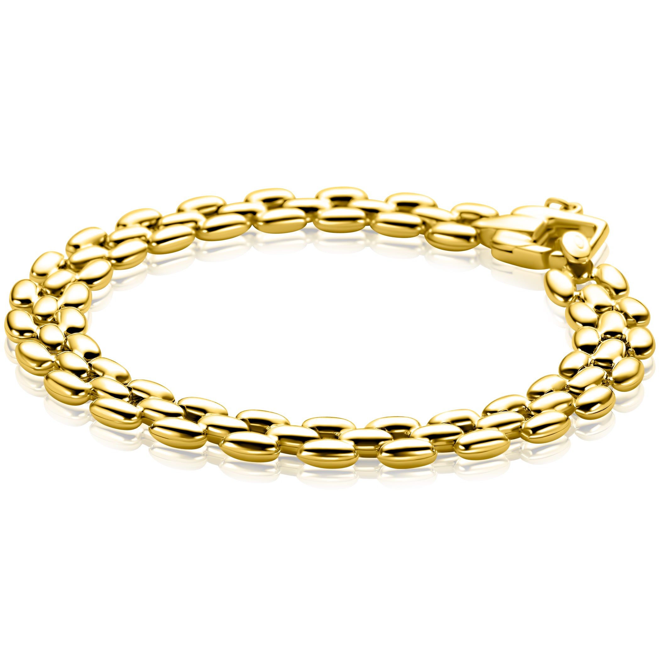 ZINZI Verguld Zilveren Armband 18,5 cm - ZIA2764G