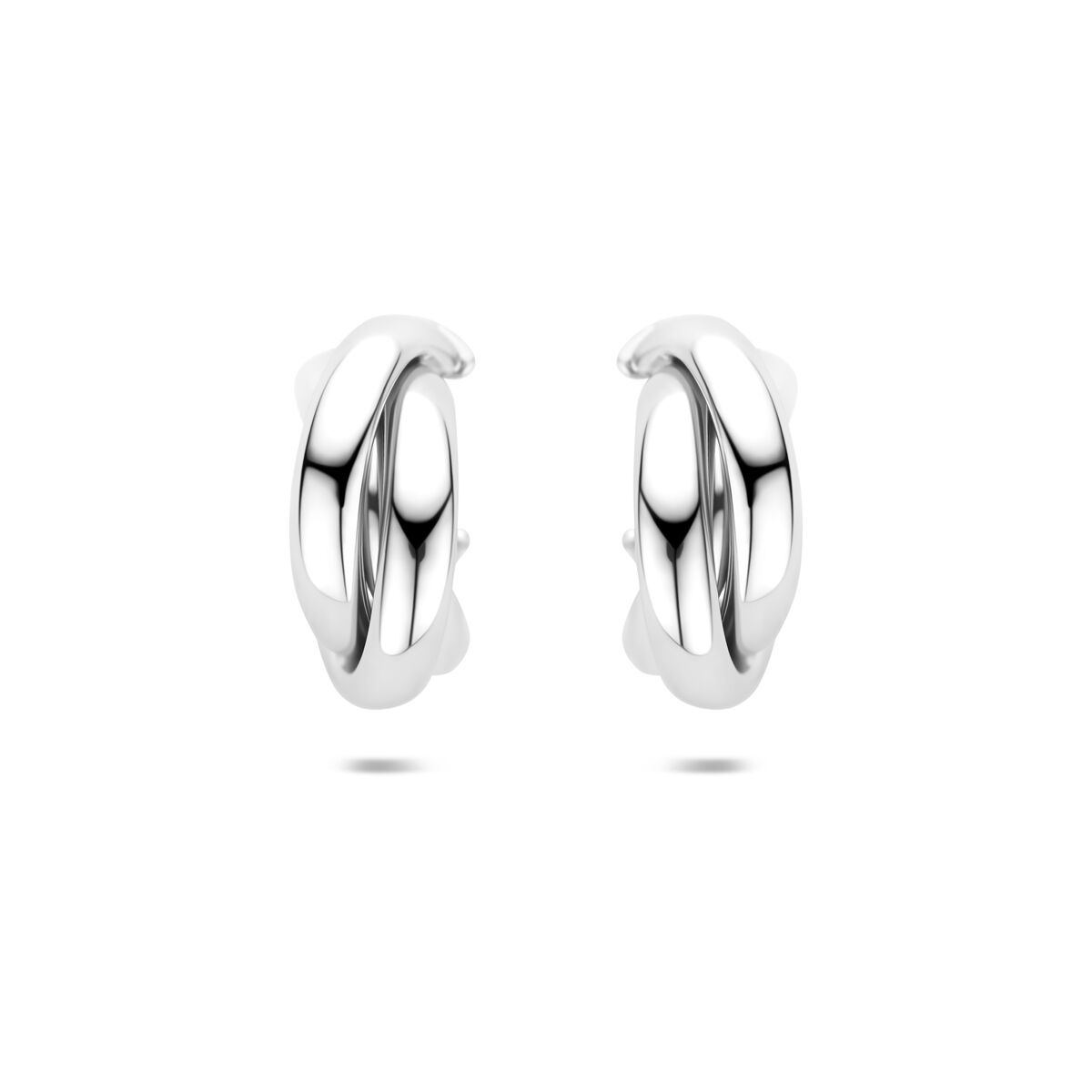 Fantasy Collection Oorbellen 16 mm zilver