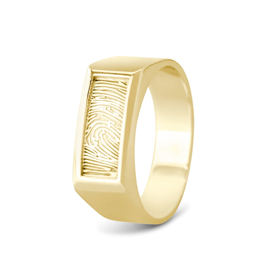 See You Unisex Fingerprint Ring - 460S-EU47