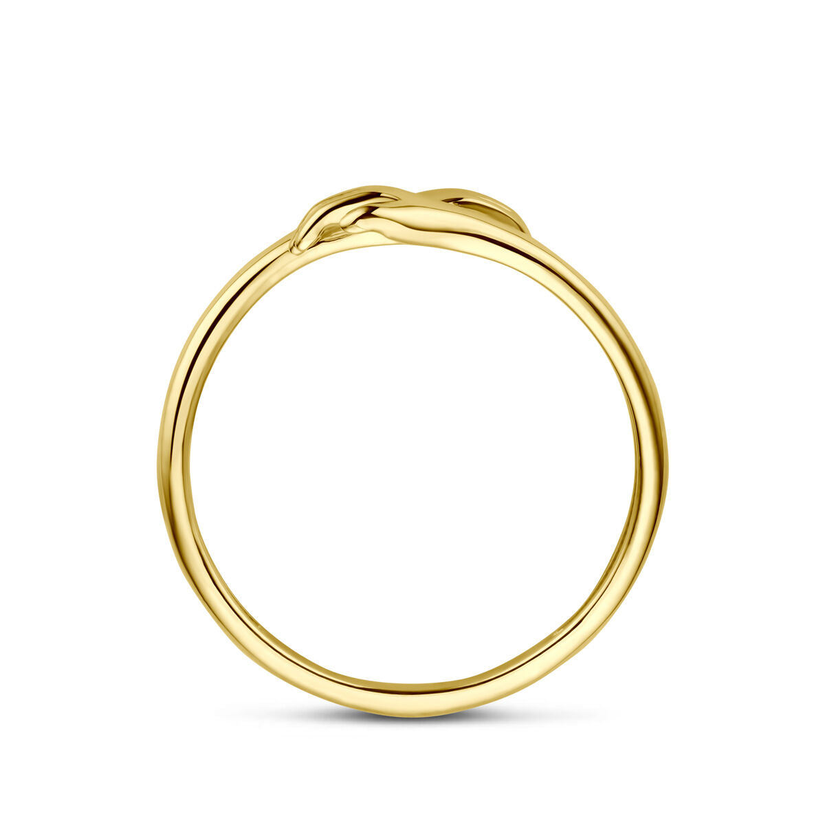 Ring knuffel 9K geelgoud