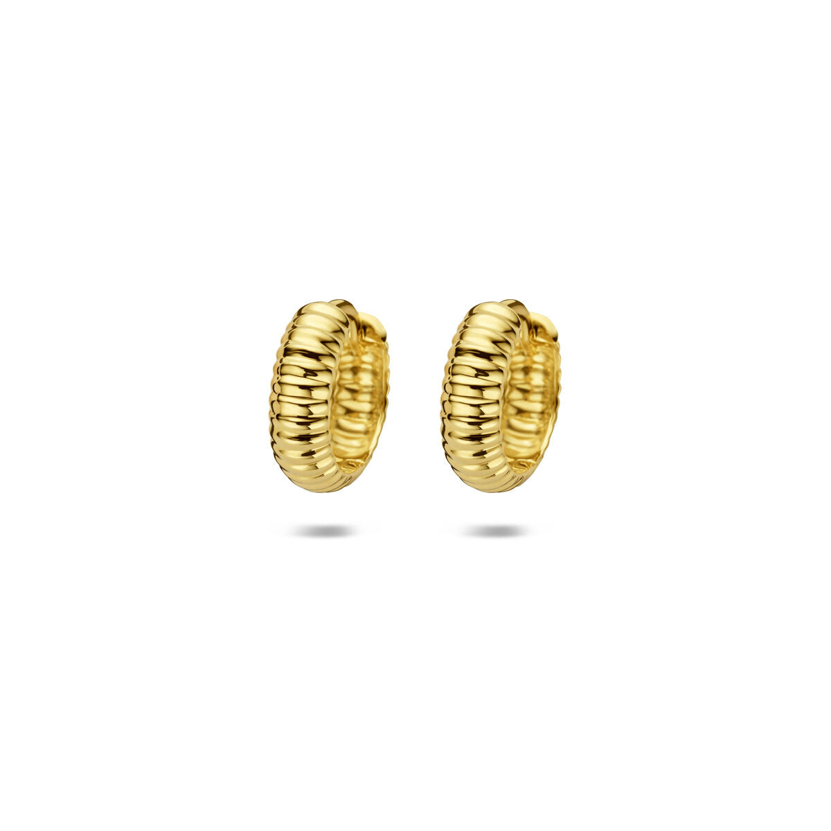 9k: klapoorringen buis 9K geelgoud 3,5 mm