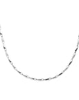 Zilver Gerhodineerd collier 4,5 mm 19 cm - 1341795 - PansiteNederland.nl