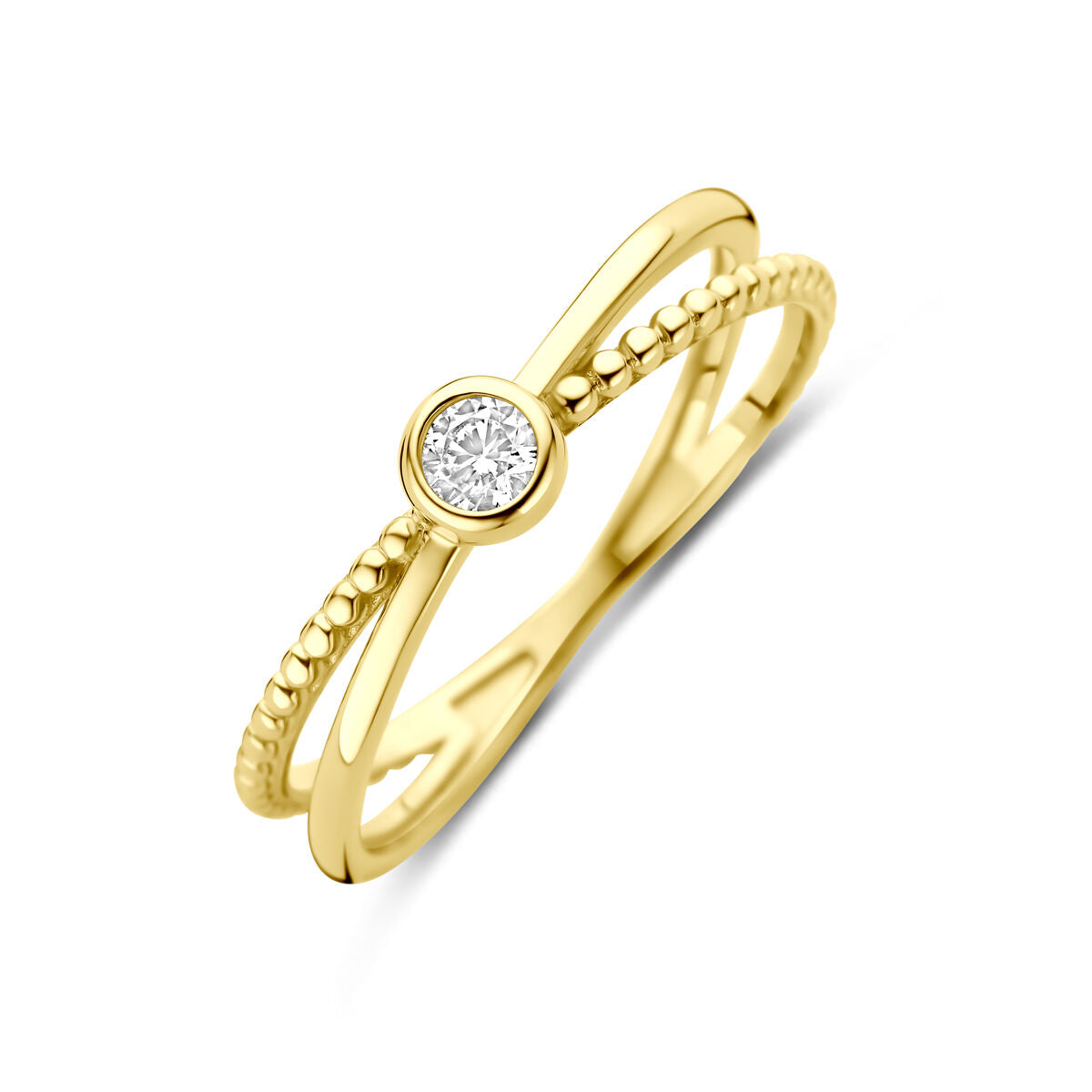 Fantasy Collection Ring zirkonia 14K geelgoud