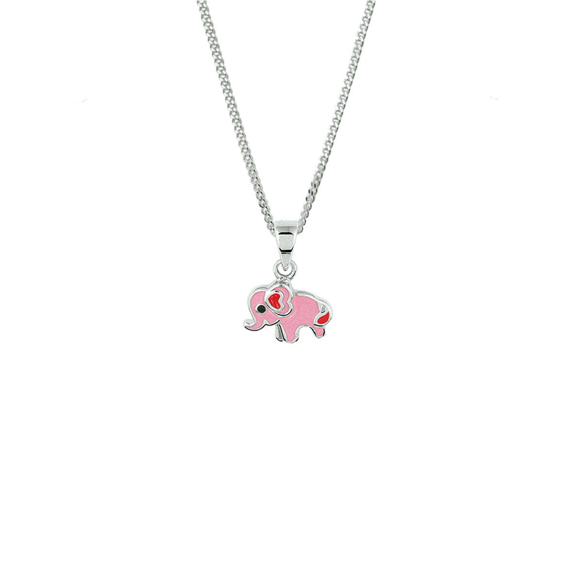 Fantasy Collection Gerhodineerd Zilveren Ketting voor Kinderen 1329639