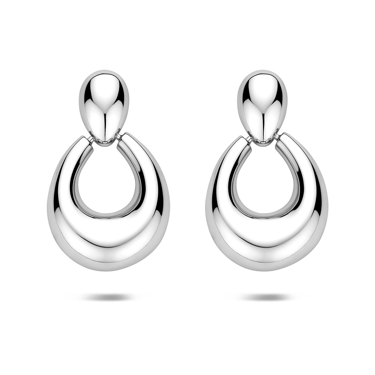 Fantasy Collection Hangende oorbellen 31 mm zilver