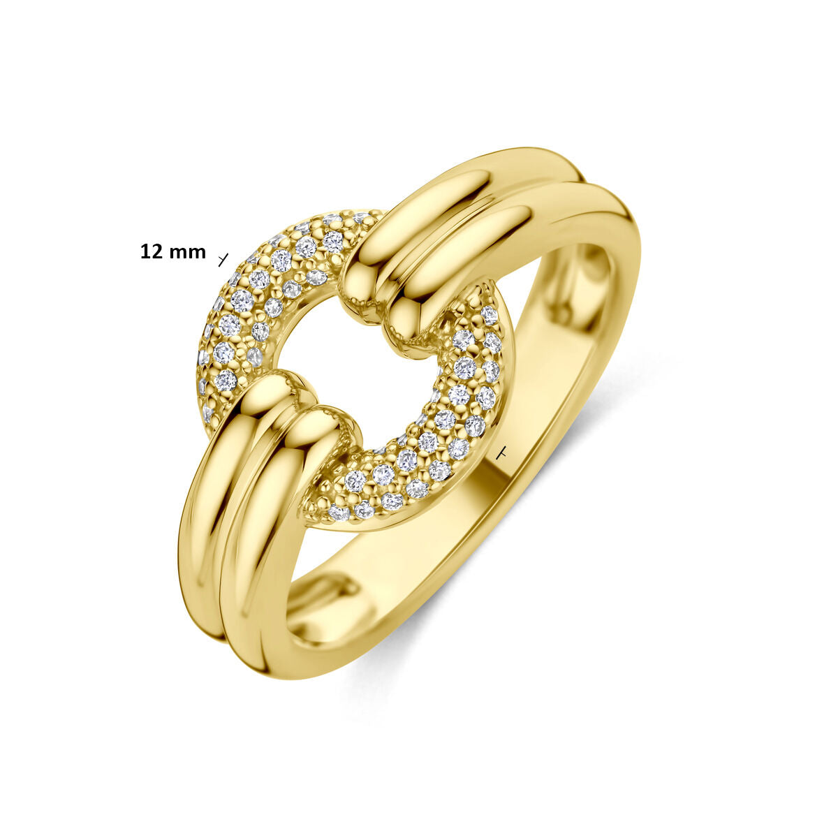 Fantasy Collection Ring diamant 0.13ct h si 14K geelgoud