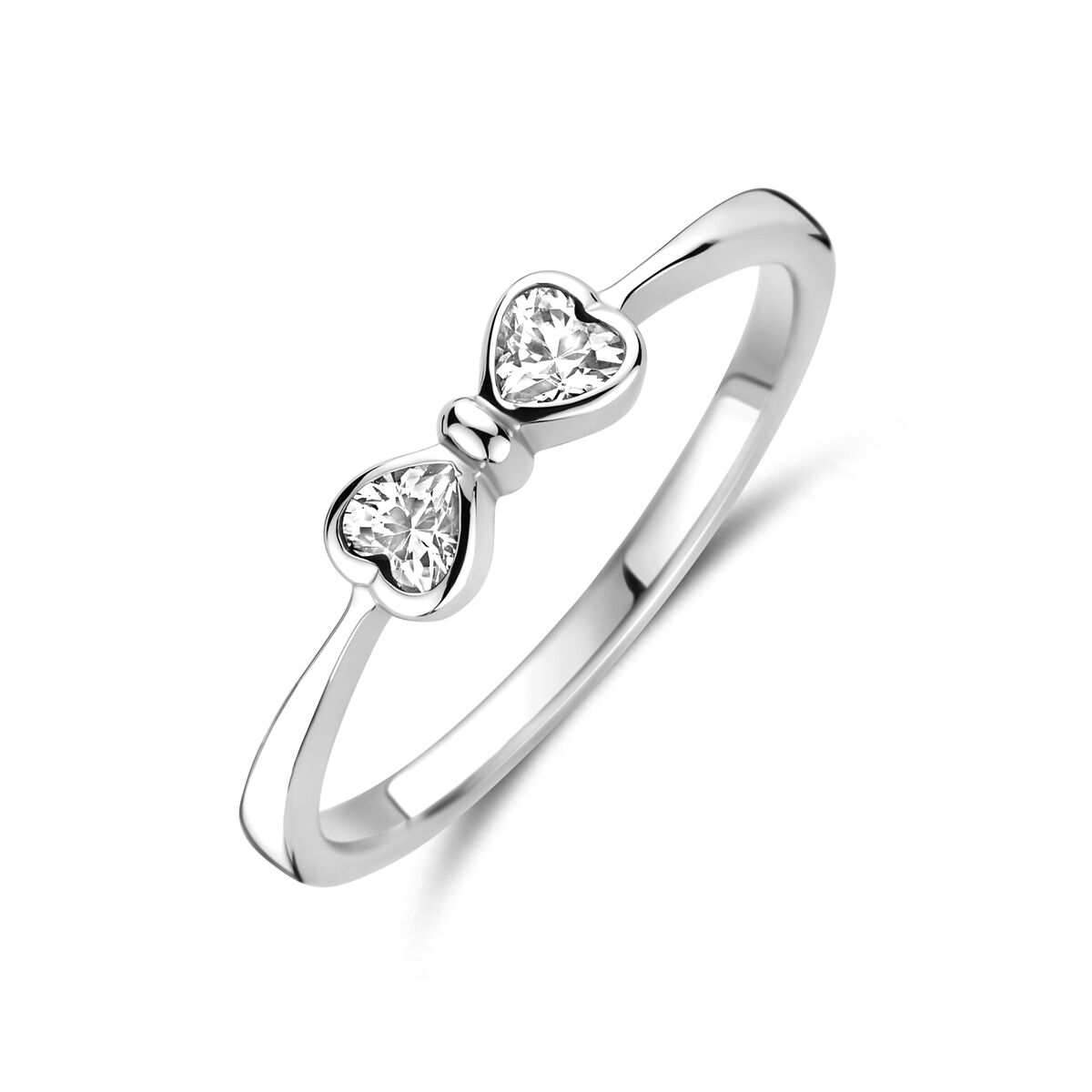 Fantasy Collection Ring strik zirkonia zilver