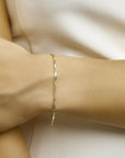 14k Geelgouden Armband valkenoog 2,1 mm - 4018432 - PansiteNederland.nl