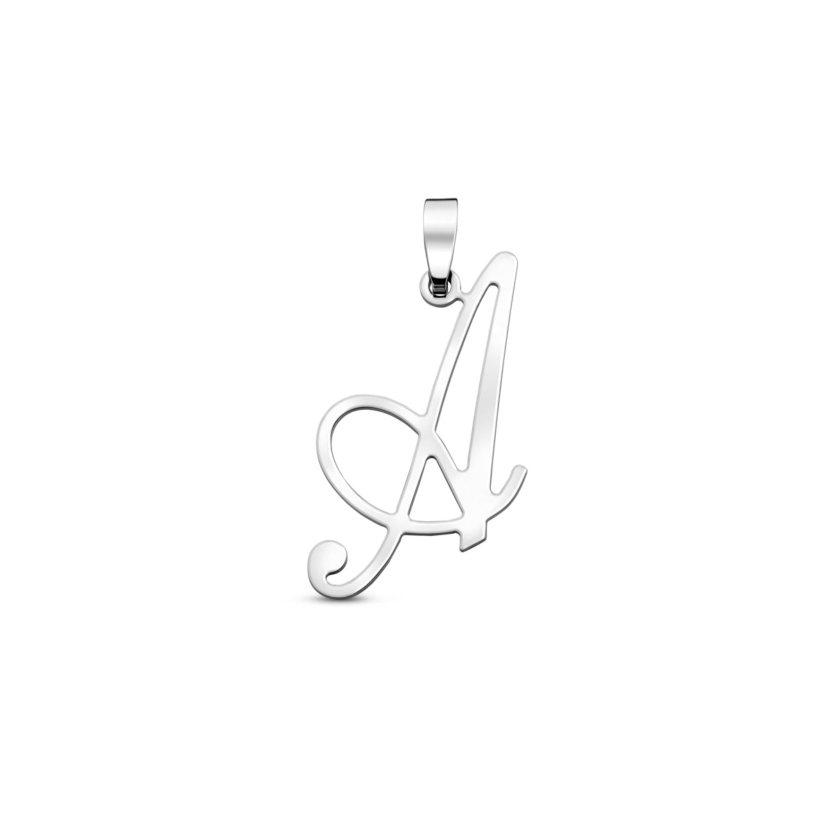 Hanger sierletter A 29 mm zilver #Letter_A