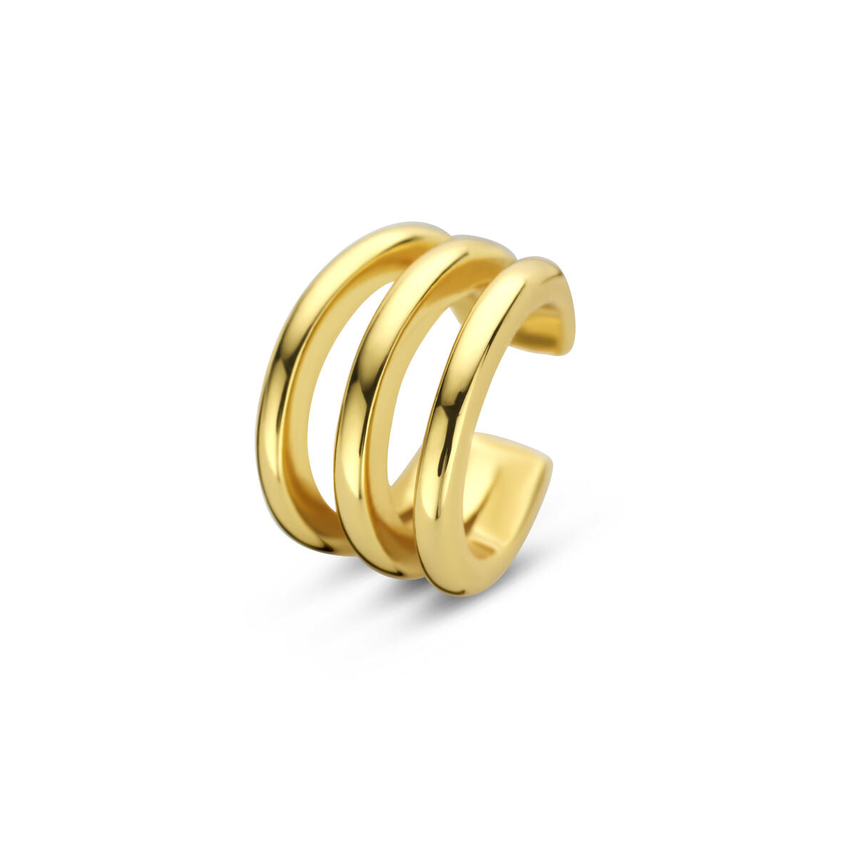 Fantasy Collection Ear cuff 12,5 mm 1 micron zilver verguld oorbellen