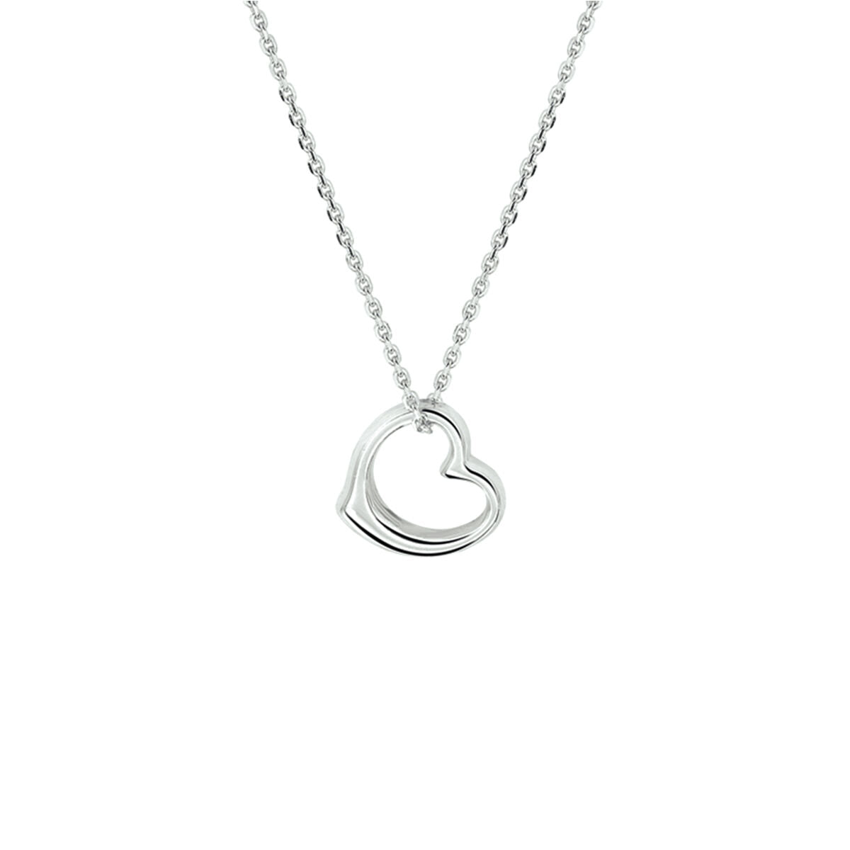 Fantasy Collection Gerhodineerd Zilveren Ketting 1321440