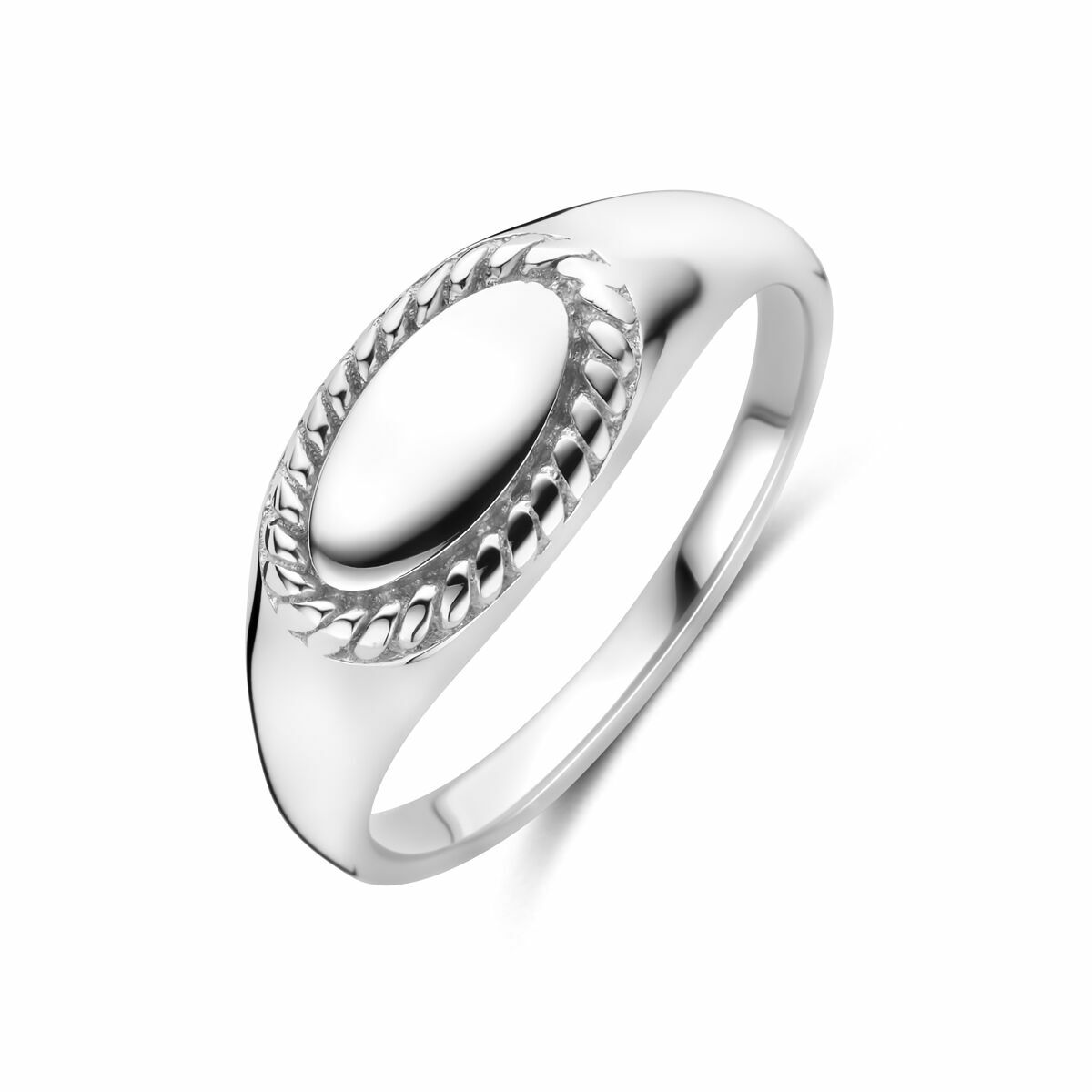 Fantasy Collection Graveerring ovaal zilver