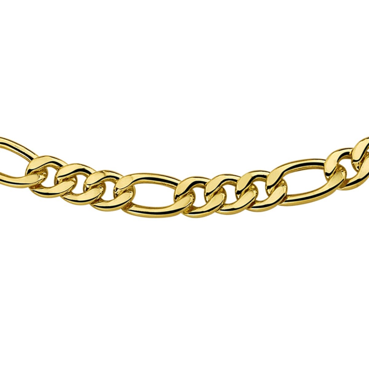 Fantasy Collection Collier figaro massief 7,0 mm silgold