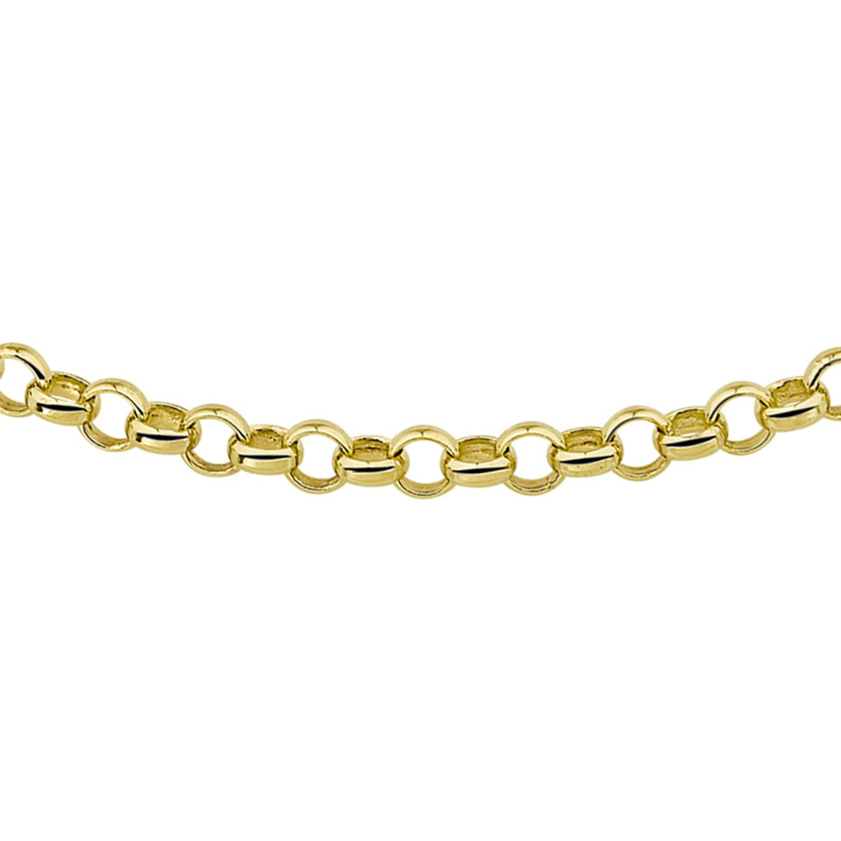 Fantasy Collection Collier jasseron massief 5,0 mm silgold