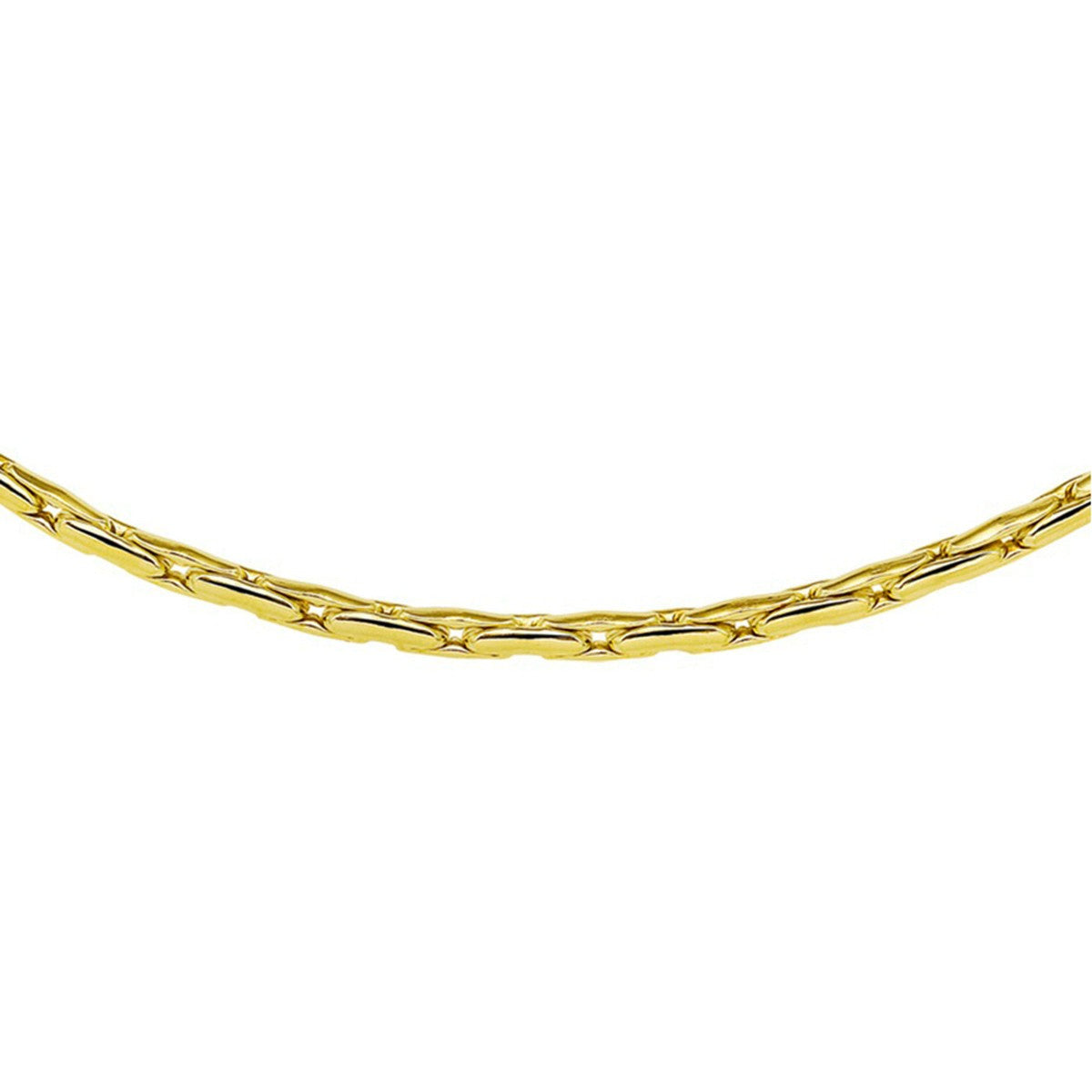 Fantasy Collection Collier cardano massief 3,0 mm 45 cm silgold