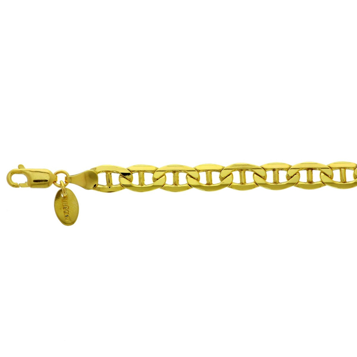 Fantasy Collection Armband anker massief 6,5 mm silgold