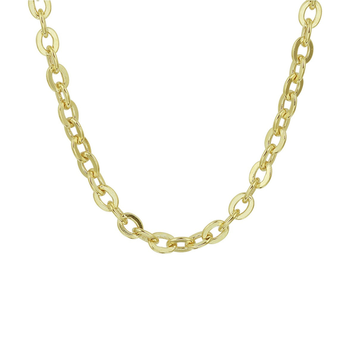 Fantasy Collection Collier anker massief 5,0 mm silgold