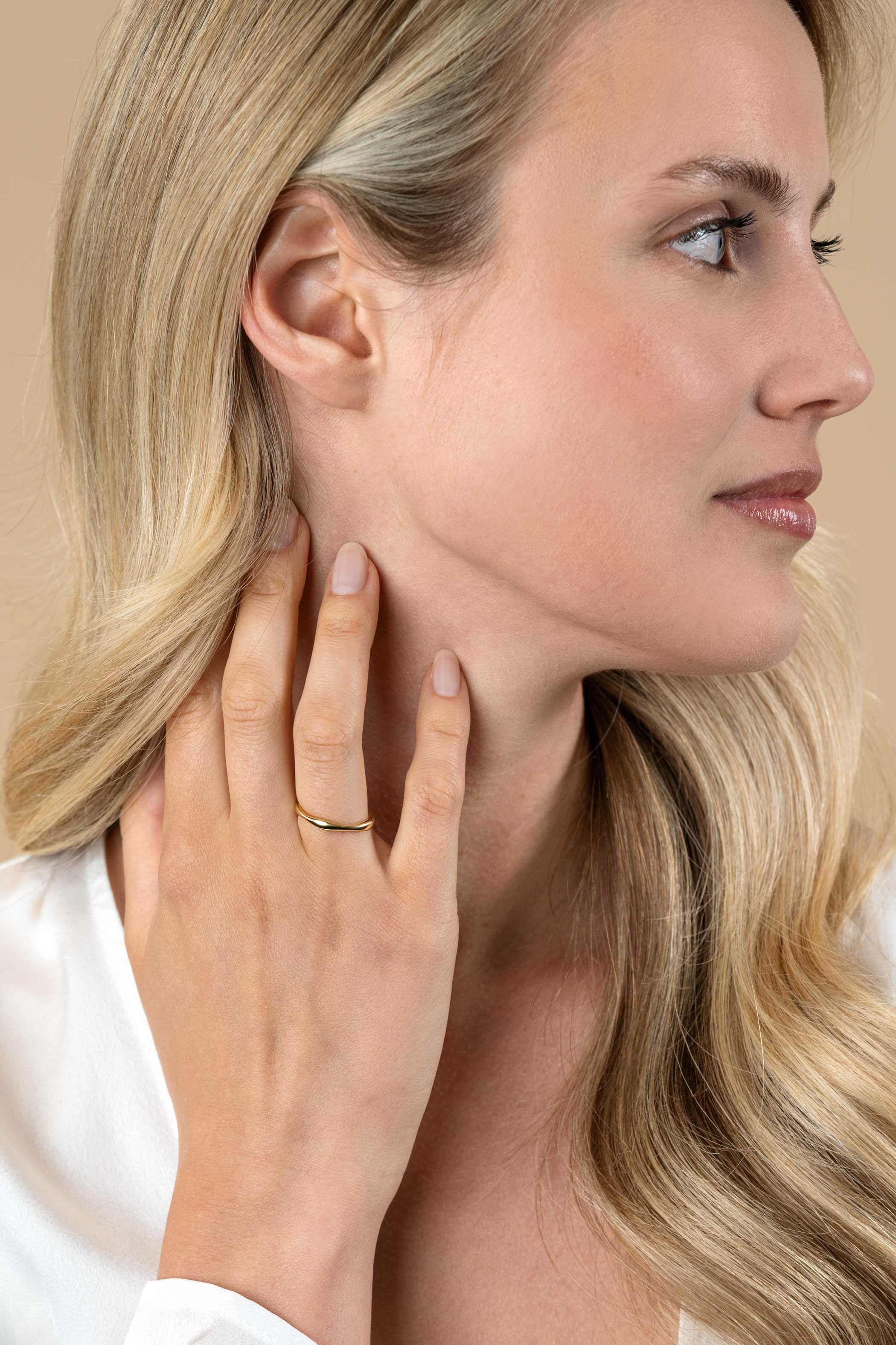 ZINZI Verguld Zilveren Ring - ZIR2610G