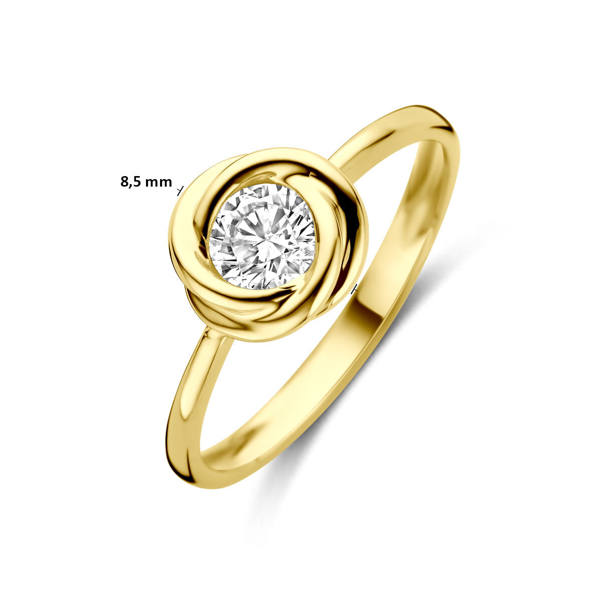 Fantasy Collection Ring zirkonia 14K geelgoud