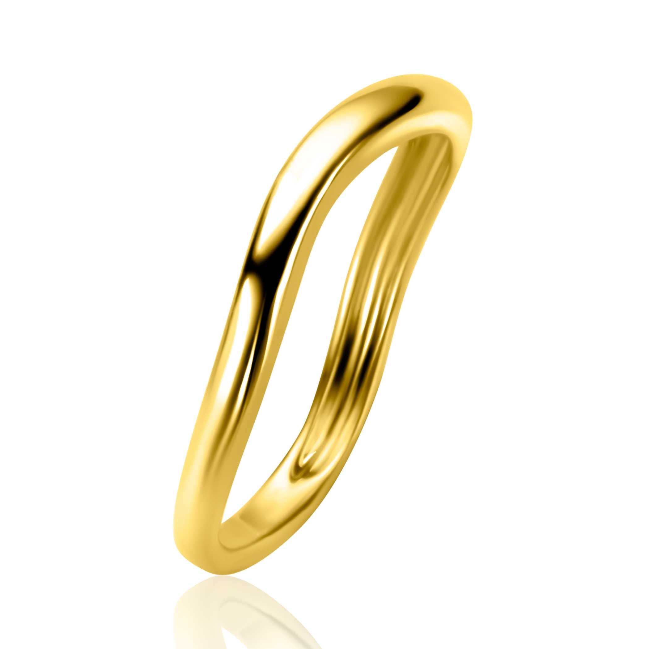 ZINZI Verguld Zilveren Ring - ZIR2656G