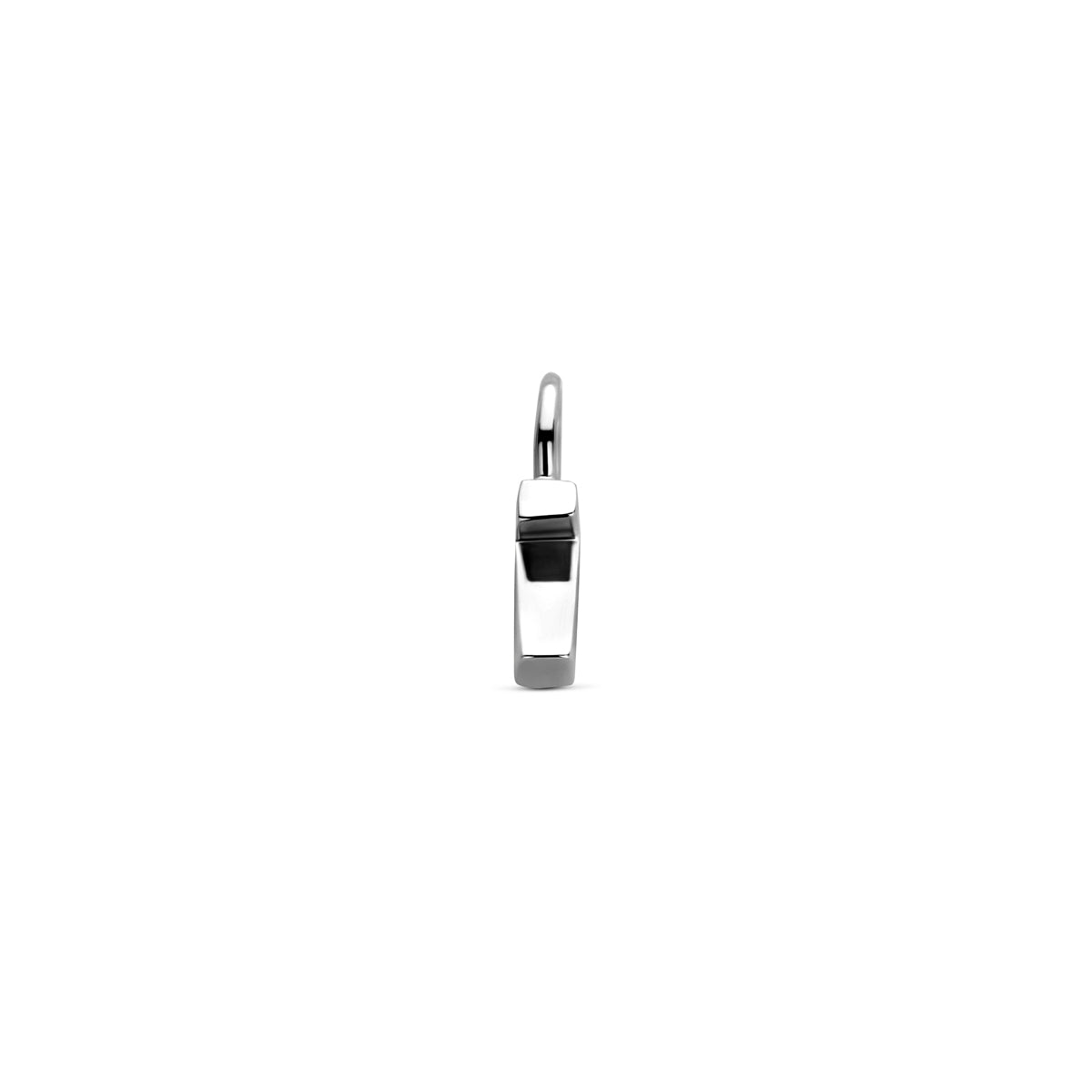 Oorringhanger letter Z 6 mm zilver #Letter_Z