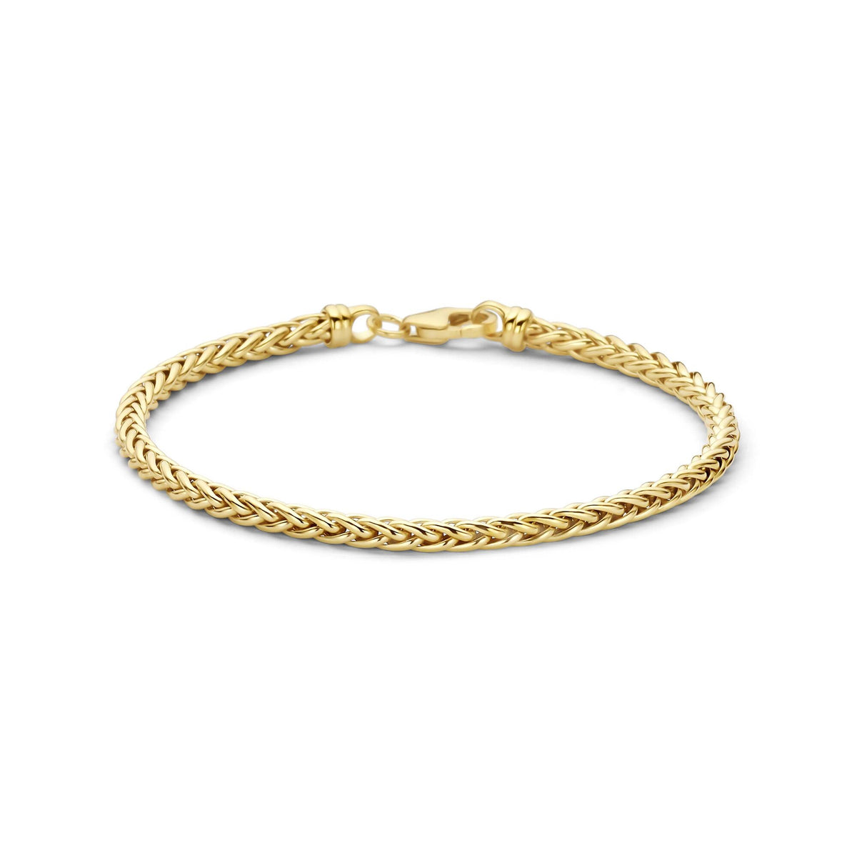 Armband vossestaart 3,0 mm 18,5 cm massief 9K geelgoud