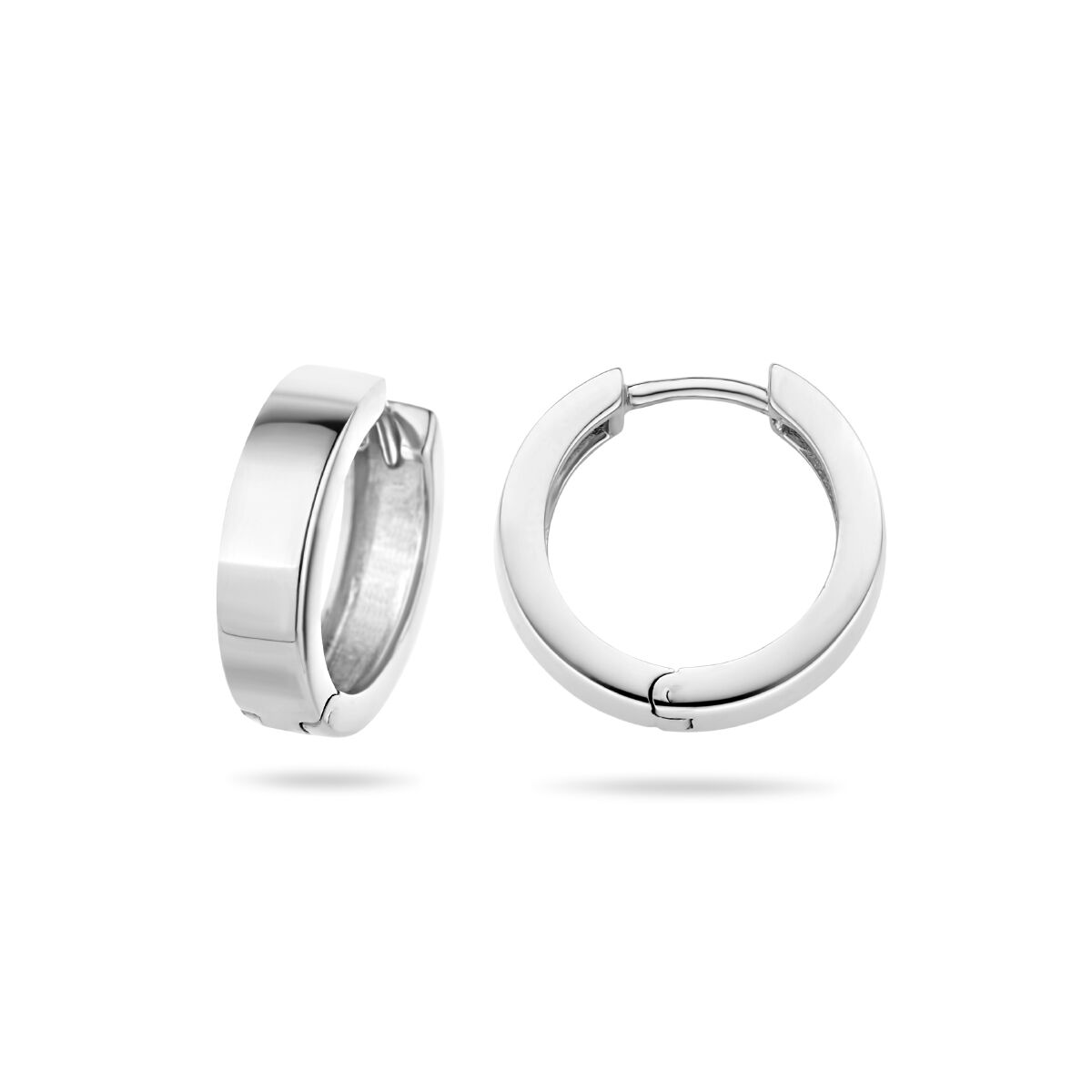 Fantasy Collection Oorbellen vlak zilver