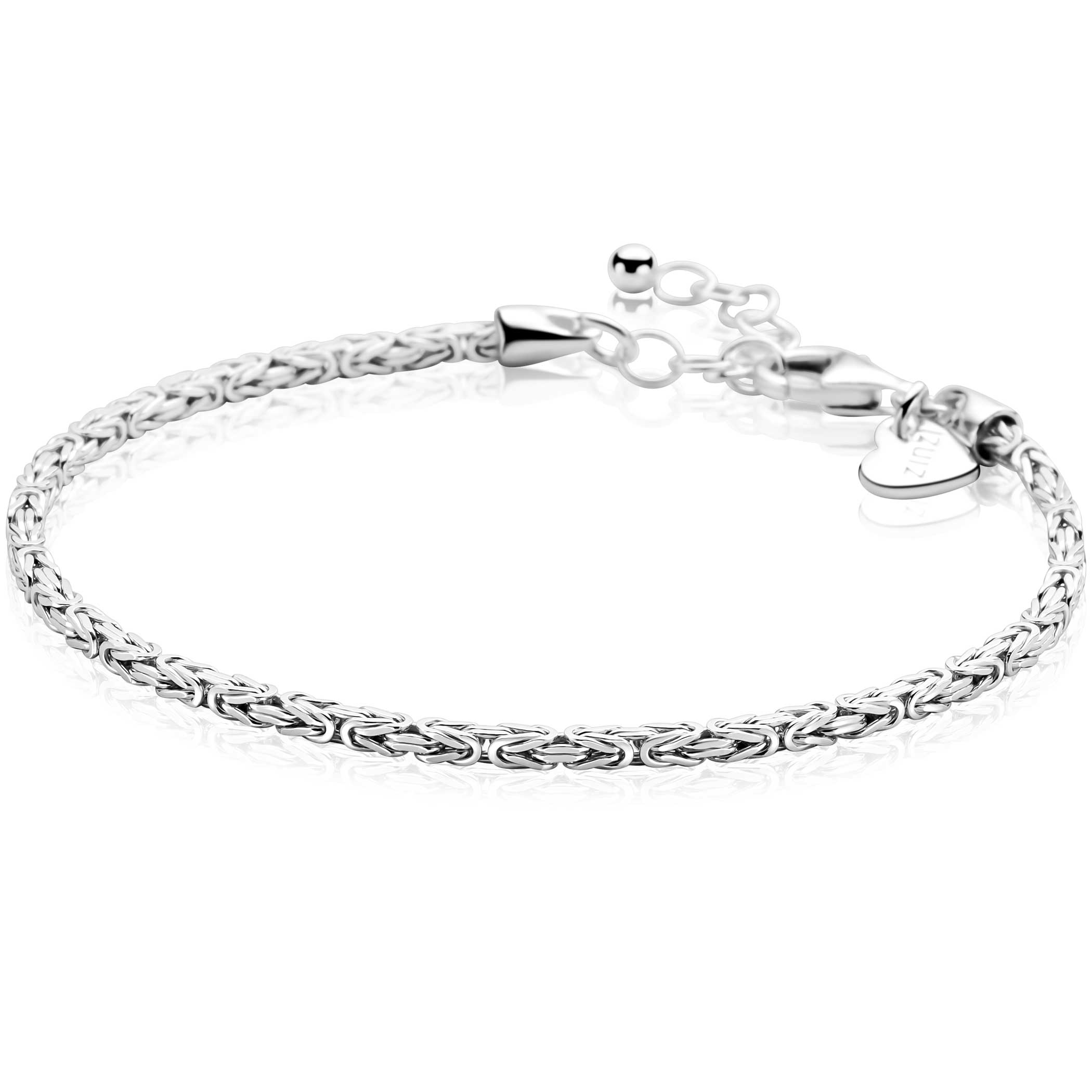 ZINZI Zilveren Armband 17-20cm - ZIA2846