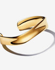 PANDORA ESSENCE Organisch Gevormde Brede Open bangle 563302C00 - PansiteNederland.nl