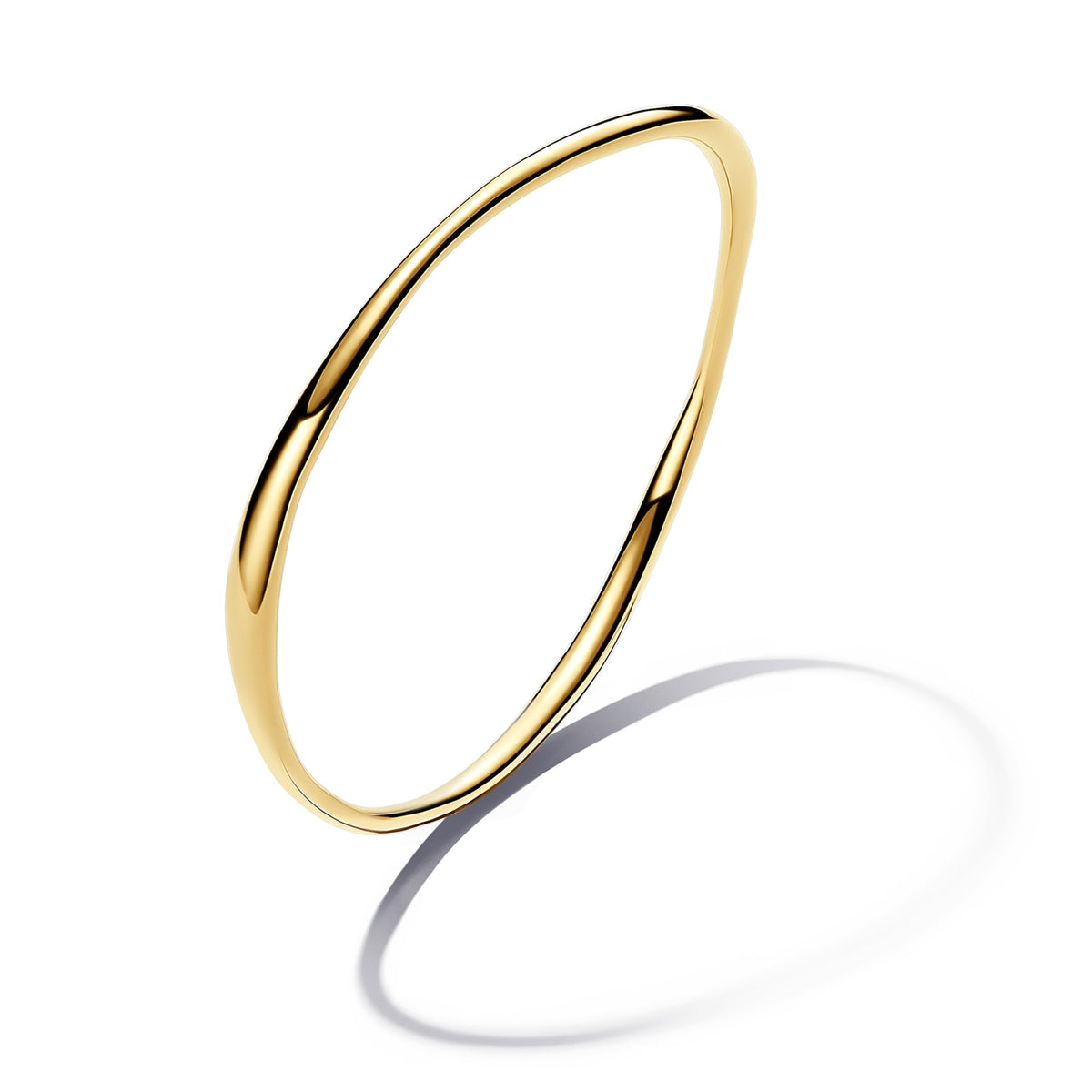 Pandora Organisch Gevormde Bangle goudverguld