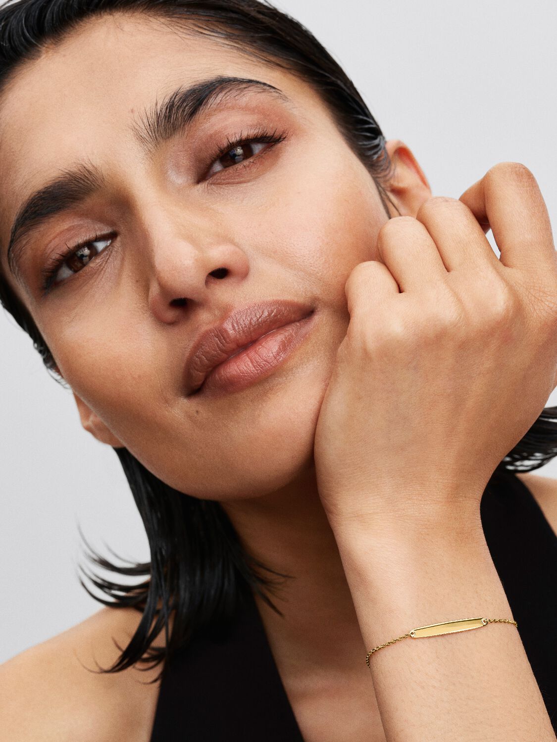 Pandora Schakelarmband met graveerbaar staafje 564010C01