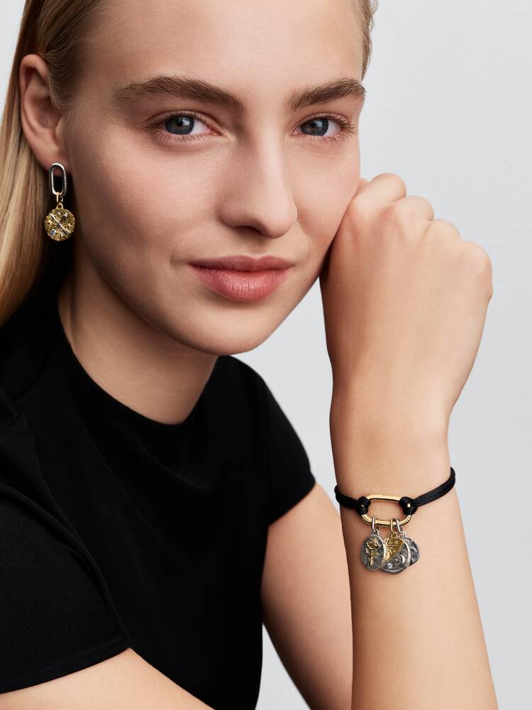 Pandora Openable Schakel Koord Armband goudverguld 564680C01