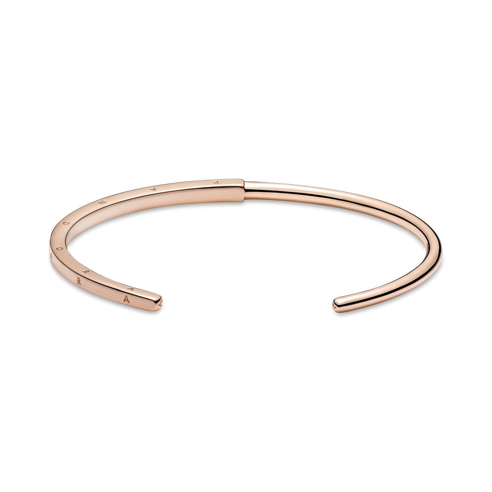 Pandora Signature I D Bangle roségoudverguld - 589493C00