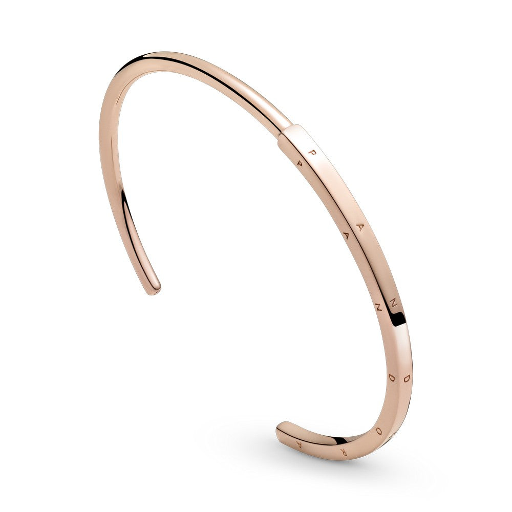 Pandora Signature I D Bangle roségoudverguld - 589493C00