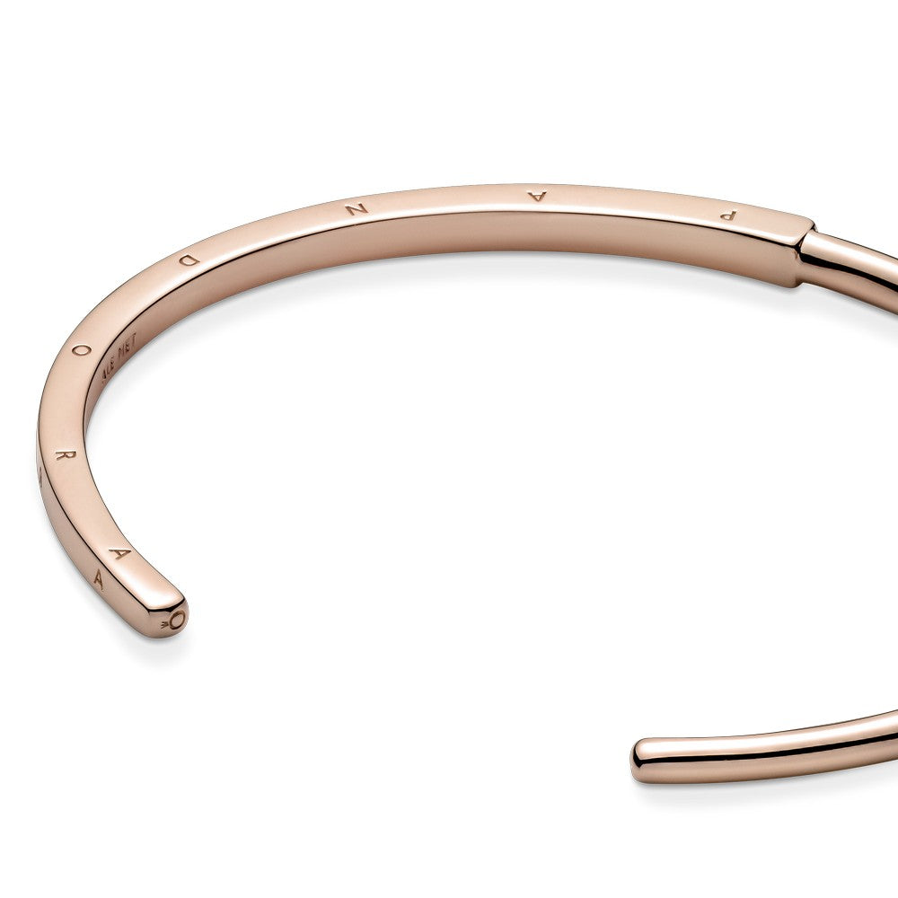 Pandora Signature I D Bangle roségoudverguld - 589493C00