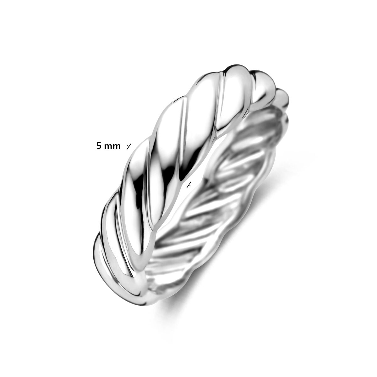 Fantasy Collection Ring gedraaid zilver