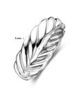 Zilveren ring gedraaid 1341950